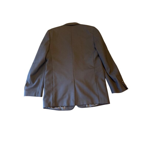 Nordstrom Boys Dark Navy Wool Blend Blazer Size 18 - Picture 6 of 6